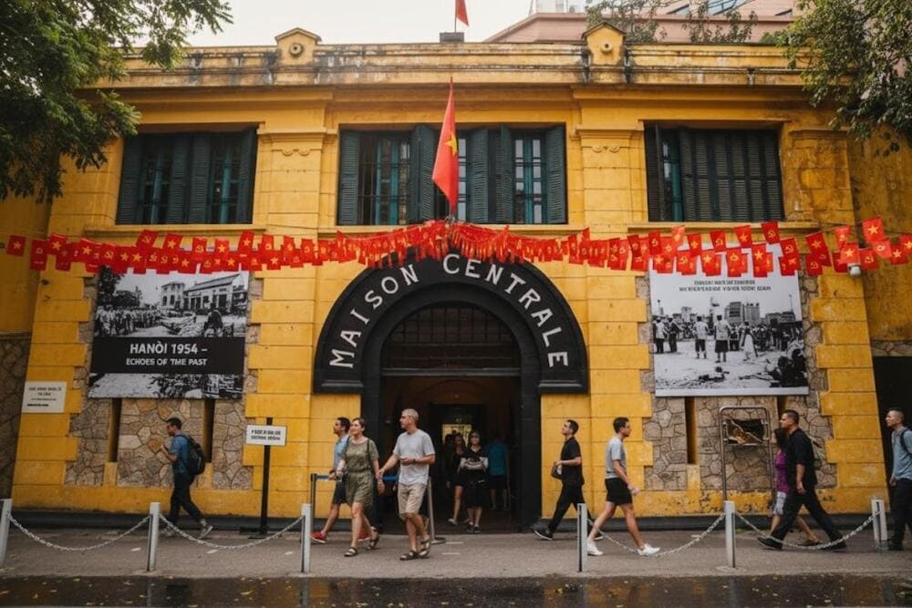 Nhà tù Hỏa Lò là địa điểm tham quan ý nghĩa tại Hà Nội.